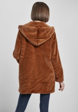 Fluffy teddy coat with hood 75