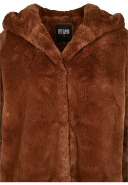 Fluffy teddy coat with hood 79