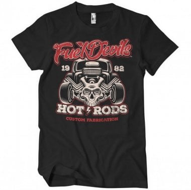 Fuel Devils Hot Rod Fabrication T-Shirt 1