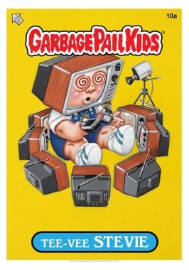 Garbage Pail Kids - Tee-Vee Stevie Poster 50x70 cm 1