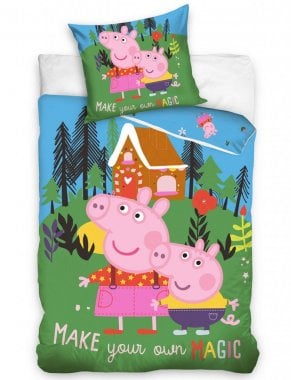 Peppa Pig Make Your Own Magic duvet cover set