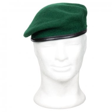 Green military berets