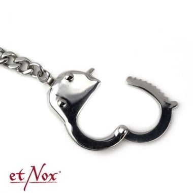 Necklace with handcuffs open