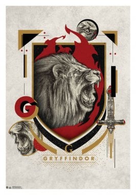 Harry Potter - Gryffindor Poster 2 61x91 cm 1