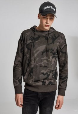 Camo hoodie with high neck 15
