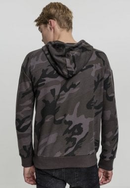 Camo hoodie with high neck 18