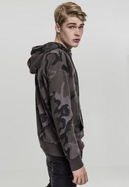 Camo hoodie with high neck 19