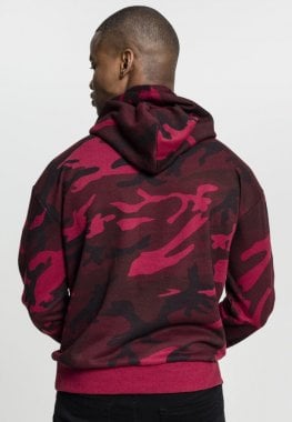 Camo hoodie with high neck 44