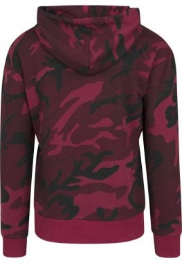 Camo hoodie with high neck 47