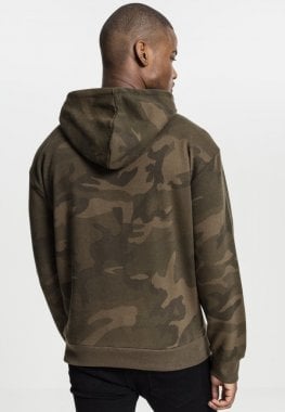 Camo hoodie with high neck 5