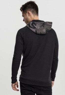 Hoodie camo mens with black arms back