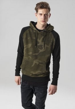 Hoodie camo mens with black arms