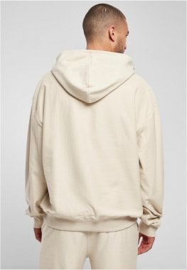 Hoodie in ribbed terry cotton for men 7