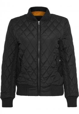 Nylon jacket lady with checkered pattern 4