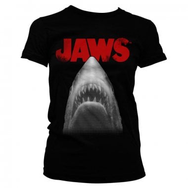 Jaws Poster tjej t-shirt