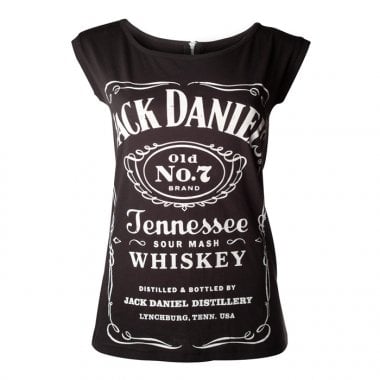 Jack Daniels top med zip 0