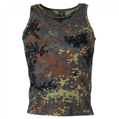 Camouflage army tank top 7