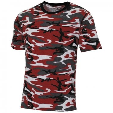 Camouflage T-shirt Streetstyle 1