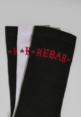 Kebab socks 3-pack	 2