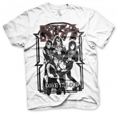 KISS - I Love It Loud t-shirt 1