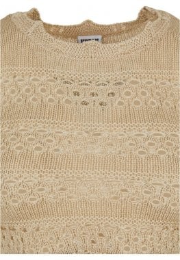 Women's short crocheted sweater 15