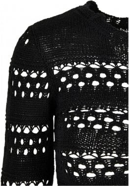Women's short crocheted sweater 8