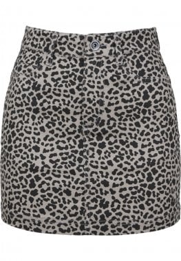 Short skirt in leopard pattern 5
