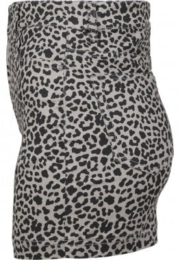 Short skirt in leopard pattern 6