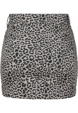 Short skirt in leopard pattern 7