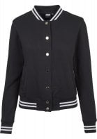 Black college jacket lady 8