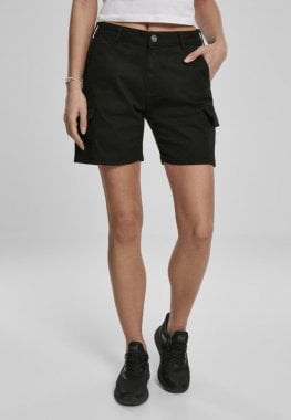 Cargo shorts with high waist ladies 1