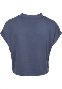 Short t-shirt with high neck ladies 20