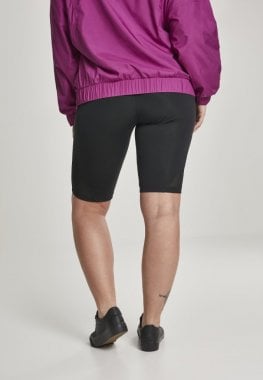 Black bicycle trousers with mesh detail lady 3
