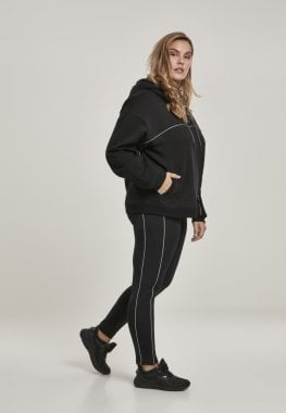 Leggings with high waist and reflex ladies plus size