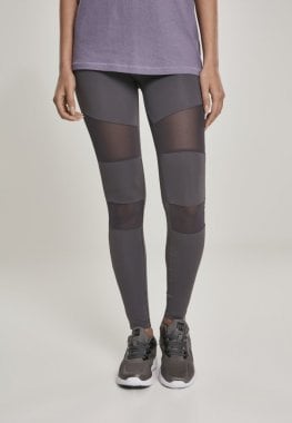 Leggings with mesh details