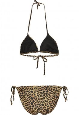 Leopard patterned bikini 4
