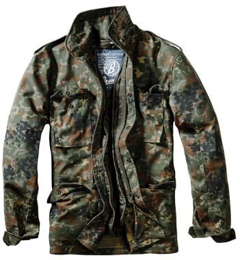 M-65 jacket classic camo fleckcamo front