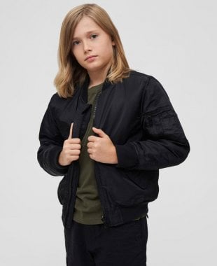 MA1 bomber jacket black - Child model