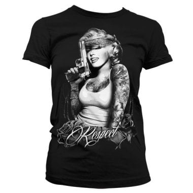 Marilyn Monroe Respect tjej t-shirt