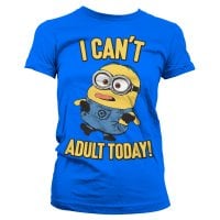 Minions - I Can't Adult Today Girly T-shirt 2