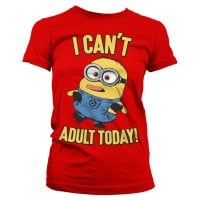 Minions - I Can't Adult Today Girly T-shirt 6