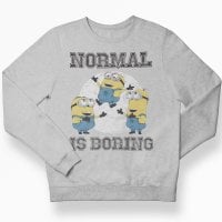 Minions - Normal Life Is Boring Kids Sweatshirt 1