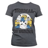 Minions - Normal Life Is Boring Girly T-shirt 3