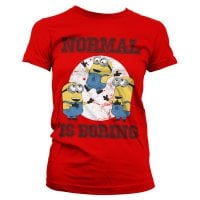 Minions - Normal Life Is Boring Girly T-shirt 5