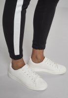 Soft pants with stripes leg