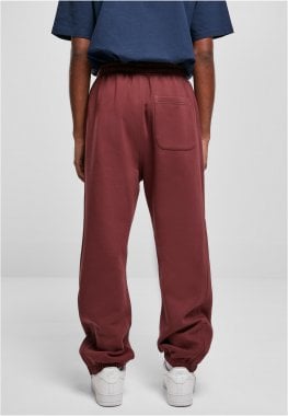 Men's soft trousers with zipper, leg ends 36