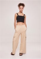 Women's high-waist cargo-style sweatpants 14
