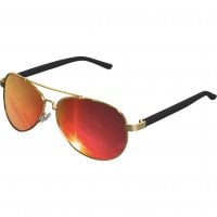 Mumbo sunglasses mirror glass gold 4