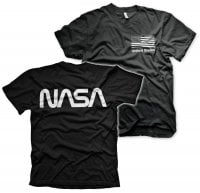 NASA black flag T-shirt black