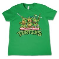 Teeange Mutant Ninja Turtles Distressed Group Kids T-Shirt 5